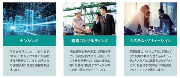 国際航業の事業展開